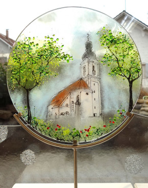 Scheibe D30 Kirche
