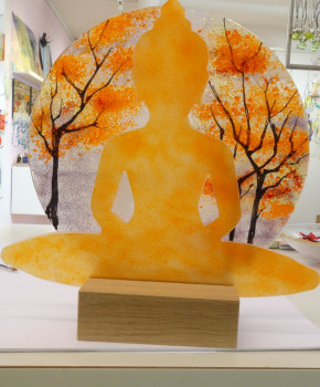 Buddha /Landsch.